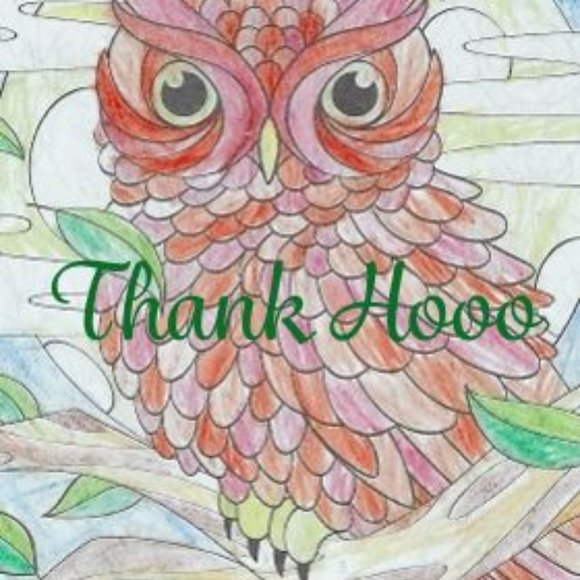 Unique Custom Printed Thank You Cards | Owl - Picture 8 of 8